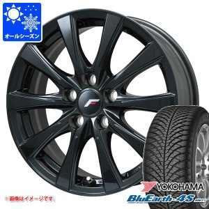 アルファード 40系用 オールシーズンタイヤ ヨコハマ ブルーアース4S AW21 225/60R18 104V XL エルエフ イゾラ2 7.0-18 タイヤホイール4