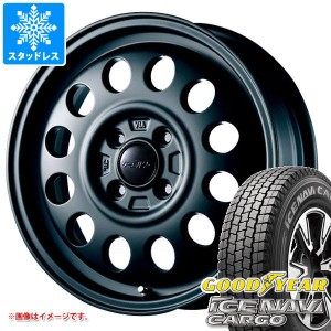 キャリイ DA16T用 スタッドレス グッドイヤー アイスナビカーゴ 145/80R12 80/78N (145R12 6PR相当) KLC ヤマト タイヤホイール4本セット