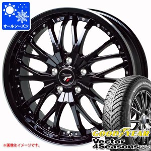 オールシーズン 185/55R15 82H グッドイヤー ベクター 4シーズンズ ハイブリッド プレシャス HM-3 5.5-15 タイヤホイール4本セット