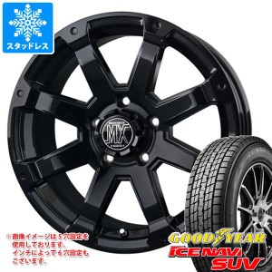 FJクルーザー 10系用 スタッドレス グッドイヤー アイスナビ SUV 265/70R17 115Q バドックス ロックケリー MX-1 タイヤホイール4本セット