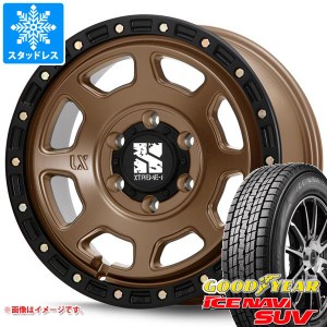 FJクルーザー 10系用 スタッドレス グッドイヤー アイスナビ SUV 265/70R17 115Q MLJ エクストリームJ XJ07 タイヤホイール4本セット