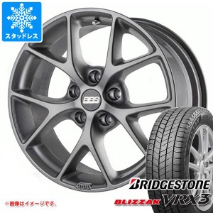 アウディ TT 8J系用 スタッドレス ブリヂストン ブリザック VRX3 245/40R18 93Q BBS SR タイヤホイール4本セット