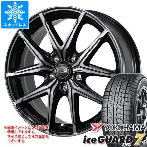 プリウス 60系用 スタッドレス ヨコハマ アイスガードセブン iG70 195/60R17 90Q セレブロ FT05 タイヤホイール4本セット