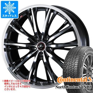 ノート E13系用 スタッドレス コンチネンタル ノースコンタクト NC6 195/60R16 93T XL レオニス RT タイヤホイール4本セット