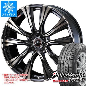 クロストレック GU系用 スタッドレス ブリヂストン ブリザック VRX2 225/60R17 99Q レオニス VR タイヤホイール4本セット