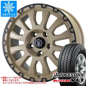 スタッドレスタイヤ ブリヂストン ブリザック VL1 145R12 8PR (145/80R12 86/84N相当) ＆ ラ・ストラーダ アヴェンチュラ 4.0-12 タイヤ