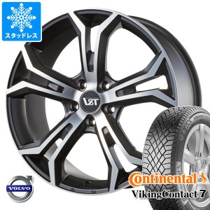 ボルボ XC60 UB/UD系用 スタッドレス コンチネンタル バイキングコンタクト7 235/60R18 107T XL VST タイプPLS タイヤホイール4本セット