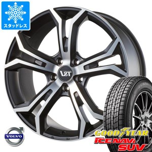 ボルボ XC40 XB系用 スタッドレス グッドイヤー アイスナビ SUV 235/55R18 100Q VST タイプPLS タイヤホイール4本セット