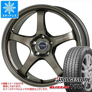 スタッドレスタイヤ ブリヂストン ブリザック VRX3 195/65R16 92Q ＆ クロススピード ハイパーエディション CR5 6.0-16 タイヤホイール4