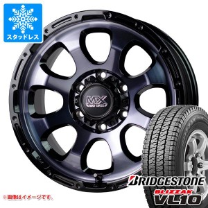 ハイエース 200系用 スタッドレス ブリヂストン ブリザック VL10 195/80R15 107/105N マッドクロスグレイス タイヤホイール4本セット