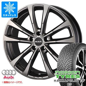 アウディ A6 4G系用 スタッドレス ノキアン ハッカペリッタ R5 255/40R19 100T XL MAK マイン タイヤホイール4本セット