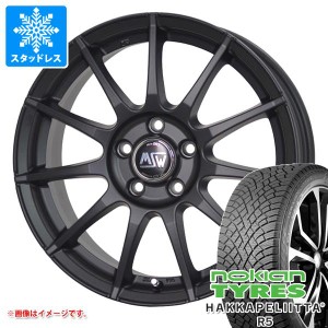 フィアット パンダ 139系用 スタッドレス ノキアン ハッカペリッタ R5 175/65R14 82R OZ MSW 85-2 タイヤホイール4本セット