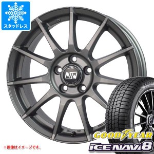 アウディ S3 8V系用 スタッドレス グッドイヤー アイスナビ8 225/40R18 92Q XL OZ MSW 85-2 タイヤホイール4本セット