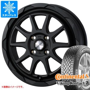 ハスラー用 スタッドレス コンチネンタル バイキングコンタクト7 165/60R15 81T XL マッドヴァンス06 タイヤホイール4本セット