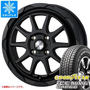 キャリイ DA16T用 スタッドレス グッドイヤー アイスナビカーゴ 145/80R12 80/78N (145R12 6PR相当) マッドヴァンス06 タイヤホイール4本