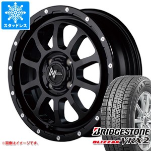 ハスラー用 スタッドレス ブリヂストン ブリザック VRX2 165/70R14 81Q ナイトロパワー M10 パーシング タイヤホイール4本セット