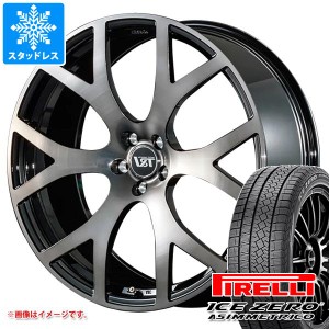 ボルボ XC90 LB/LD系用 スタッドレス ピレリ アイスゼロアシンメトリコ 255/55R19 111H XL VST タイプR6 フォージド タイヤホイール4本セ