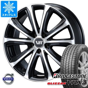 ボルボ V40 MB/MD系用 スタッドレス ブリヂストン ブリザック VRX3 225/40R18 88Q VST タイプST1 タイヤホイール4本セット