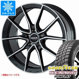 メルセデスベンツ W206 Cクラス用 スタッドレス グッドイヤー アイスナビ6 ランフラット 225/50RF17 94Q ランフラット MAK アルジェント