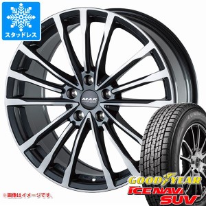 BMW G01 X3用 スタッドレス グッドイヤー アイスナビ SUV 225/60R18 100Q MAK バビエラFF タイヤホイール4本セット