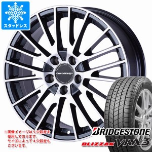 シトロエン DS3クロスバック D34系用 2023年製 スタッドレス ブリヂストン ブリザック VRX3 215/65R16 98Q ユーロデザイン カルヴァー タ