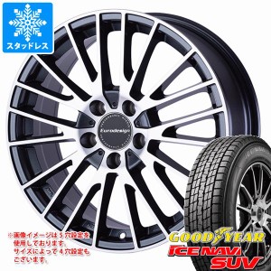 メルセデスベンツ X254 GLCクラス用 スタッドレス グッドイヤー アイスナビ SUV 235/55R19 101Q ユーロデザイン カルヴァー タイヤホイー