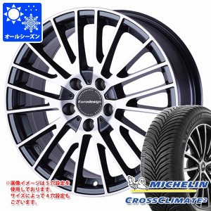 アウディ S5 F5系用 オールシーズンタイヤ ミシュラン クロスクライメート2 245/40R18 97Y XL ユーロデザイン カルヴァー タイヤホイール