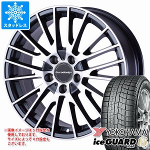 ルノー アルカナ LJLH4MH用 スタッドレス ヨコハマ アイスガードシックス iG60 215/60R17 96Q ユーロデザイン カルヴァー タイヤホイール