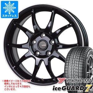 スタッドレスタイヤ ヨコハマ アイスガードセブン iG70 195/65R15 91Q ＆ ジースピード P-06 6.0-15 タイヤホイール4本セット195/65-15 Y