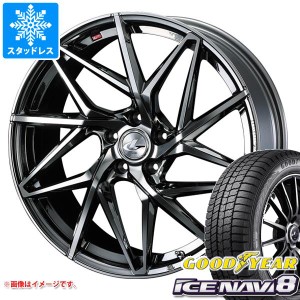 プリウス 60系用 スタッドレス グッドイヤー アイスナビ8 195/60R17 90Q レオニス IT タイヤホイール4本セット