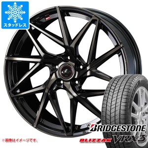 プリウス 60系用 スタッドレス ブリヂストン ブリザック VRX3 195/60R17 90Q レオニス IT タイヤホイール4本セット