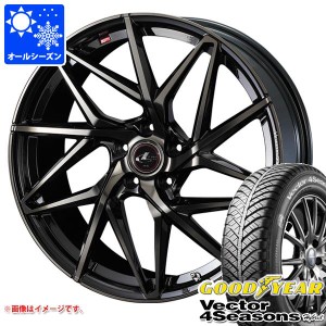 オールシーズン 185/60R15 84H グッドイヤー ベクター 4シーズンズ ハイブリッド レオニス IT 6.0-15 タイヤホイール4本セット