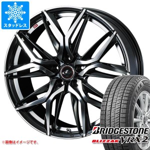 プリウス 60系用 スタッドレス ブリヂストン ブリザック VRX2 195/60R17 90Q レオニス LM タイヤホイール4本セット