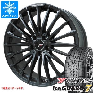 アルファード 40系用 スタッドレス ヨコハマ アイスガードセブン iG70 225/60R18 100Q エルエフ フォース タイヤホイール4本セット