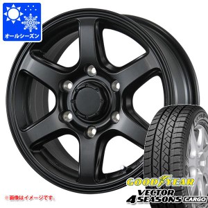 ハイエース 200系用 オールシーズンタイヤ グッドイヤー ベクター 4シーズンズ カーゴ 195/80R15 107/105N エムイーエー 6.0-15 タイヤホ