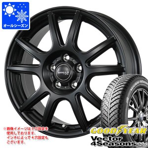 オールシーズン 155/55R14 69H グッドイヤー ベクター 4シーズンズ ハイブリッド シビラ PX 4.5-14 タイヤホイール4本セット