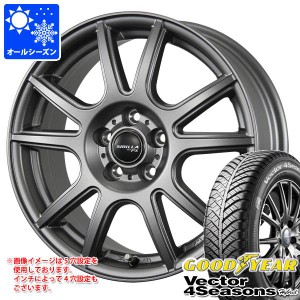 オールシーズン 165/65R13 77H グッドイヤー ベクター 4シーズンズ ハイブリッド シビラ PX 4.0-13 タイヤホイール4本セット