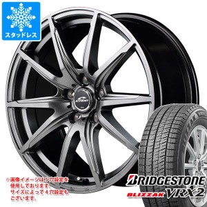 プリウス 60系用 スタッドレス ブリヂストン ブリザック VRX2 195/60R17 90Q シュナイダー SLS タイヤホイール4本セット