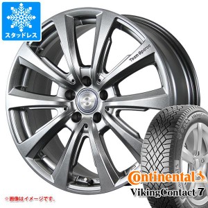 メルセデスベンツ V295 EQEクラス用 スタッドレス コンチネンタル バイキングコンタクト7 255/45R19 104T XL チームスパルコ ヴァローザ 