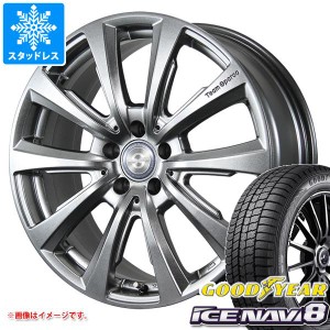 BMW G30/G31 5シリーズ用 スタッドレス グッドイヤー アイスナビ8 245/40R19 98Q XL チームスパルコ ヴァローザ ver.02 タイヤホイール4