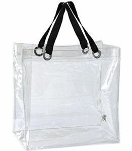 トートバッグ Lサイズ クリアバッグ 透明ビニール 無色 痛バッグ 透明バッグ 透明 クリア ビニールバッグ 送料無料 おすすめ CB-4040