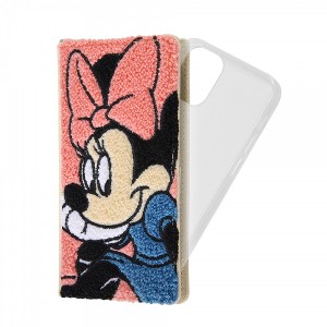 iPhone 12 mini ディズニー 手帳型 FLEX CASE サガラ刺繍 ミニーマウス 耐衝撃 おすすめ