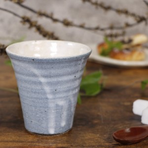 信楽焼 フリーカップ おしゃれ 280cc（満水時） ビアカップ タンブラー 陶器 和食器 国産 かわいい うつわ カップ コップ ビアグラス 焼
