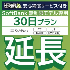 【延長専用】 安心補償付き wifi レンタル 30日 T7 T6300 U3300 GW01300 ルーター wi-fi  ポケットwifi