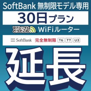 【延長専用】wifi レンタル T6 完全無制限 30日 ルーター wi-fi  ポケットwifi