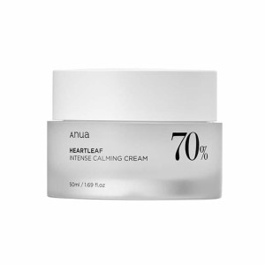 【100円OFFクーポン】ANUA HEARTLEAF 70 INTENSE CALMING CREAM  アヌア ドクダミ70％ インテンス カーミングクリーム 50ml 韓国コスメ 