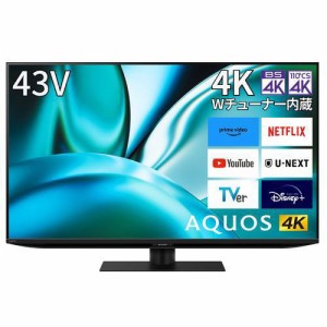 【無料長期保証】【推奨品】シャープ 4T-C43FN2 43v型 液晶テレビ AQUOS ４K 4TC43FN2