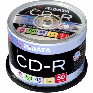 RiDATA CD-R700WPX50CK C データ用CD-R スピンドルケース50枚入