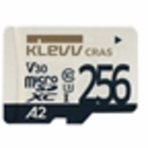 ESSENCORE DRK256GUSD6U3CAY データ復旧サービス付き microSDXCカード UHS-I Class10 U3／V30 A2  SD変換アダプタ付属 KLEVV CRAS 256GB 