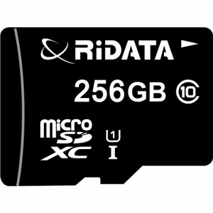 RiDATA WRI-MSX256GC10U1 microSDカード 256GB ブラックWRIMSX256GC10U1